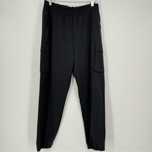 Fabletics Women's Joggers Cargo Pants Athleisure Black Lightweight Size X-Large